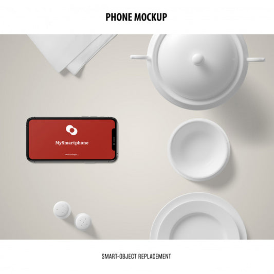 Free Phone Screen Mockup Psd