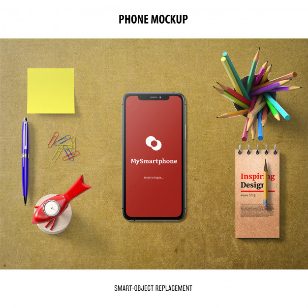 Free Phone Screen Mockup Psd