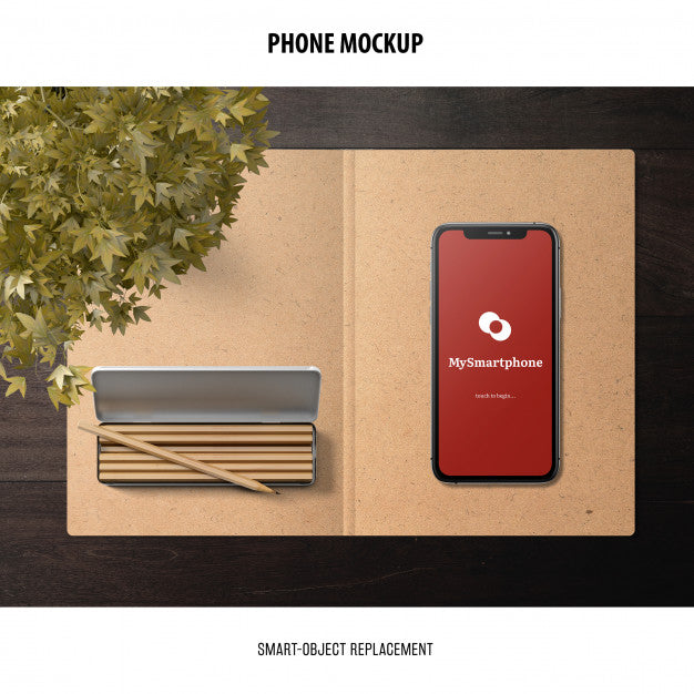 Free Phone Screen Mockup Psd