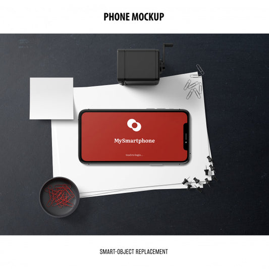 Free Phone Screen Mockup Psd