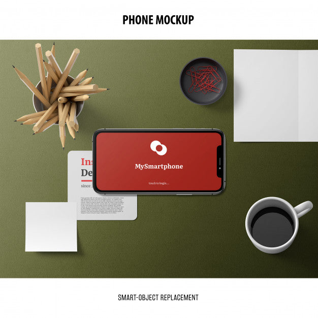 Free Phone Screen Mockup Psd