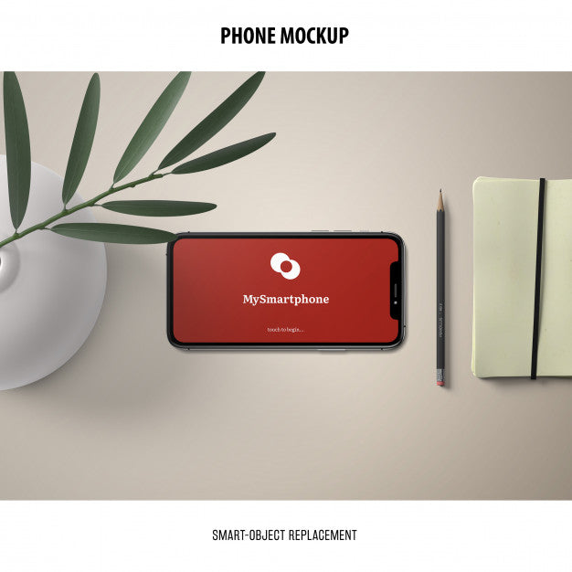 Free Phone Screen Mockup Psd