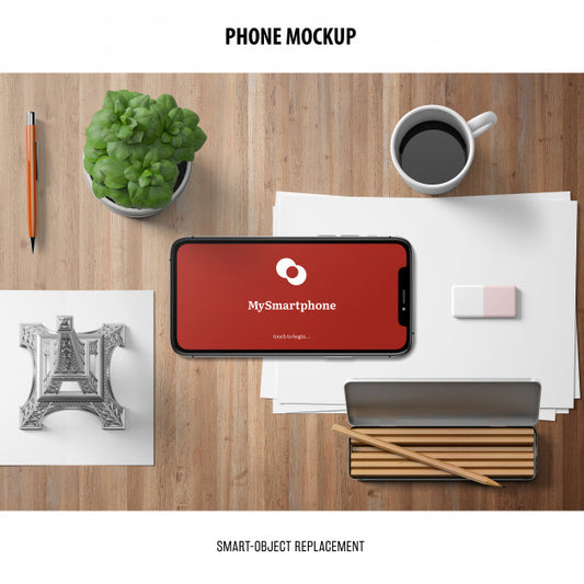 Free Phone Screen Mockup Psd