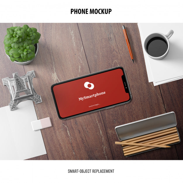 Free Phone Screen Mockup Psd