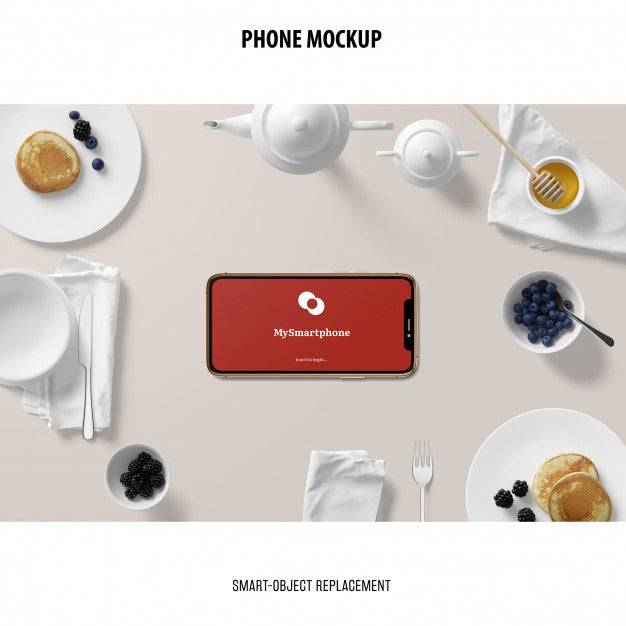 Free Phone Screen Mockup Psd