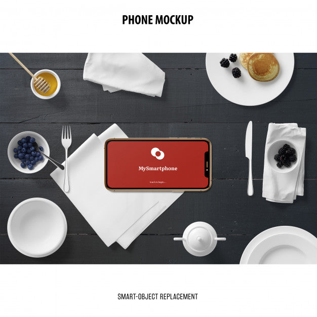 Free Phone Screen Mockup Psd