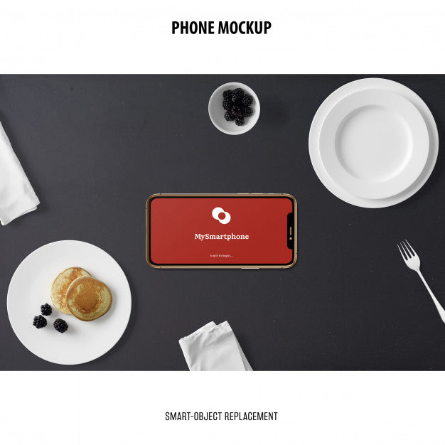 Free Phone Screen Mockup Psd