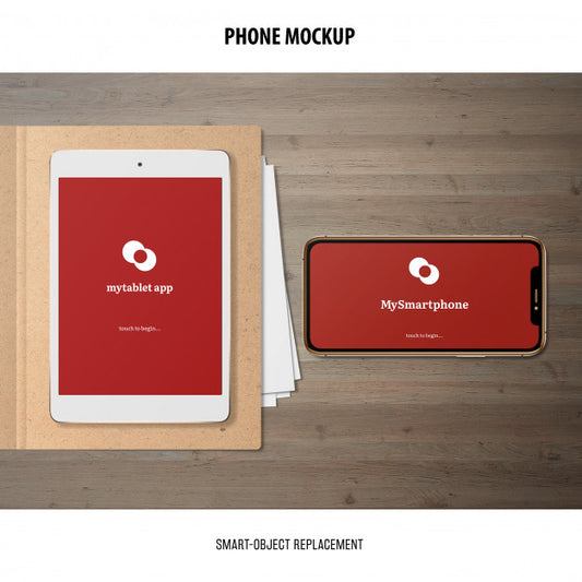 Free Phone Screen Mockup Psd