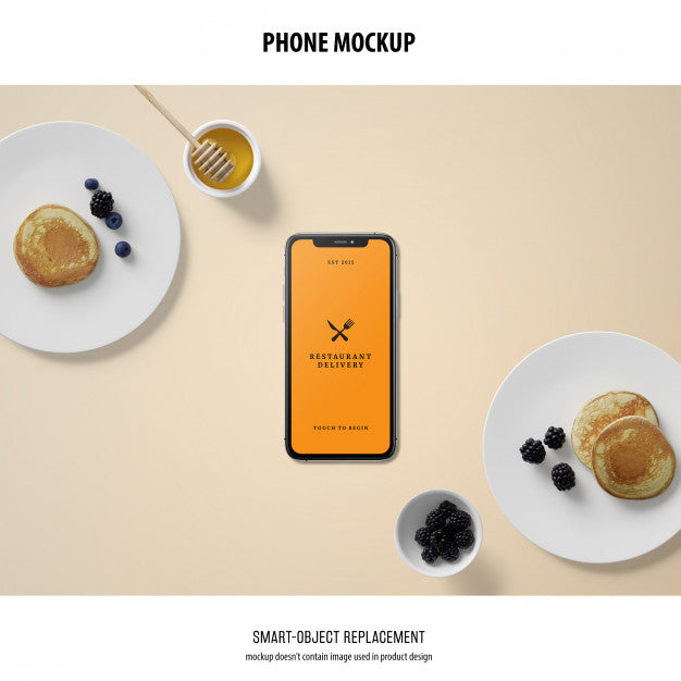 Free Phone Screen Mockup Psd