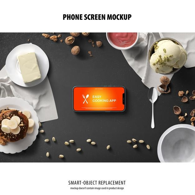 Free Phone Screen Mockup Psd