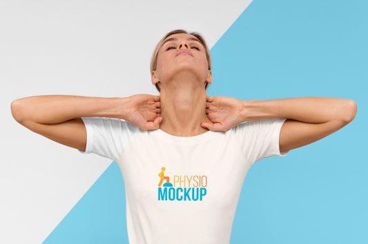 Free Physiotherapy Concept Medium Shot Woman Psd