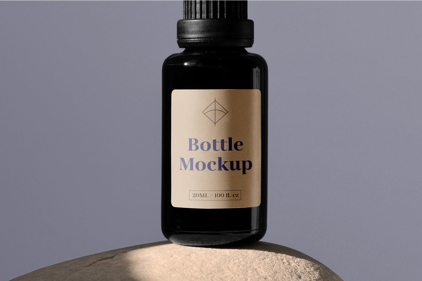 Free Plastic Bottle Mockup