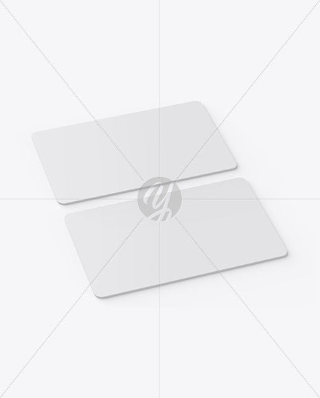 Free Plastic Cards Mockup