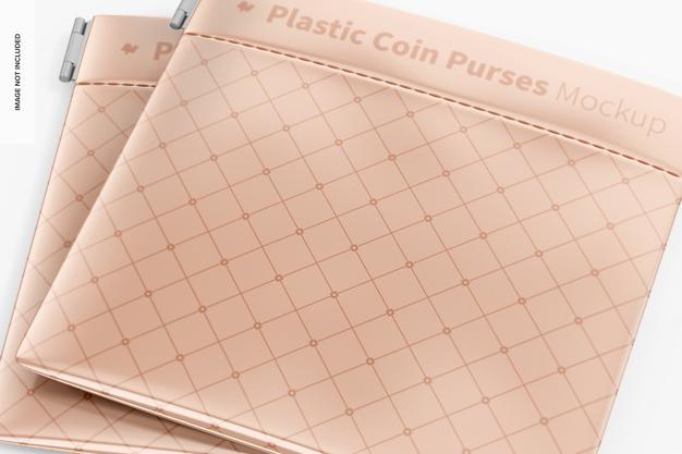 Free Plastic Coin Purse Mockup Psd