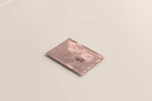 Free Plastic Sachet Packet Mockup Psd