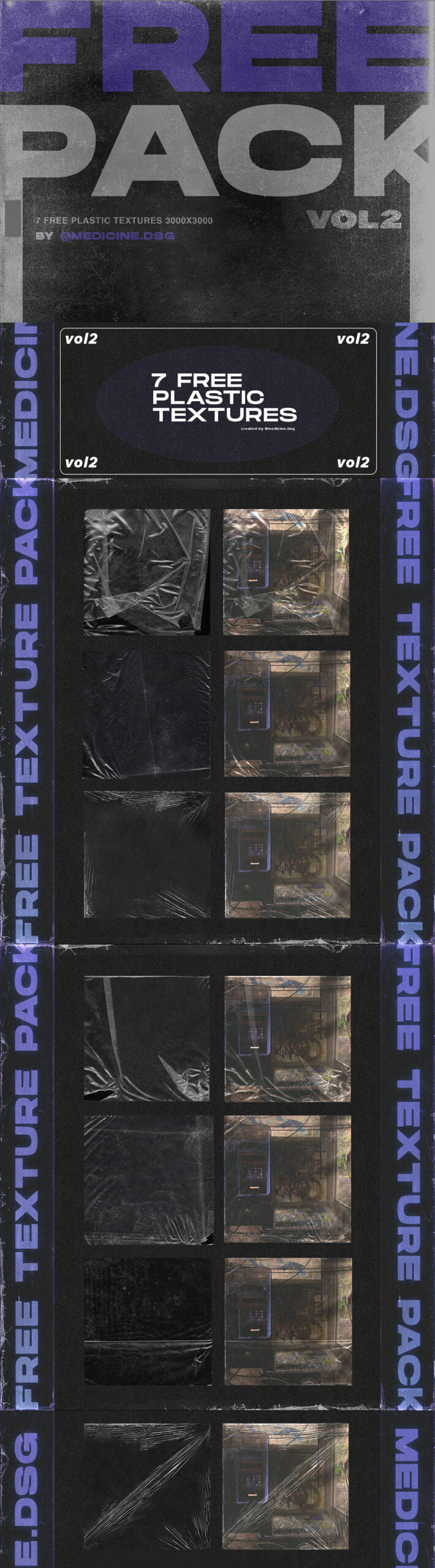 Free Plastic Textures Vol.2