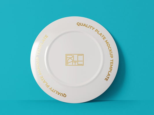 Free Porcelain Plate Mockup Template Psd