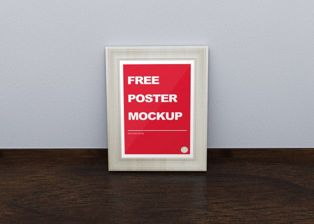 Free Poster Mock Up Psd