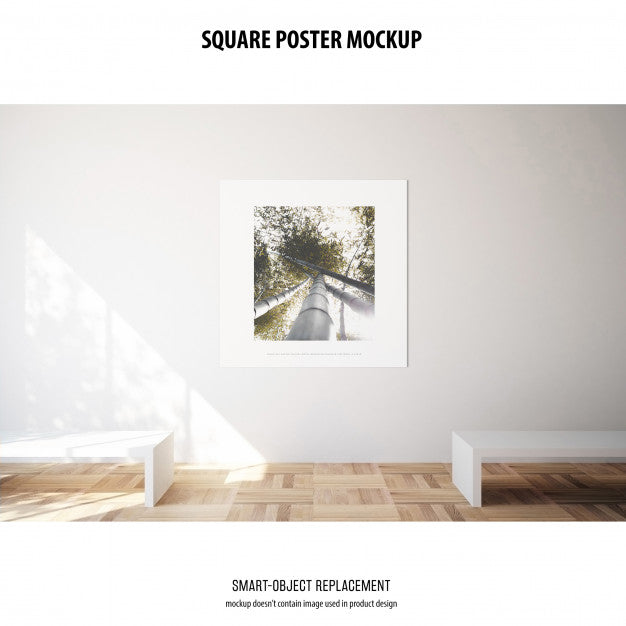 Free Poster Mockup Psd