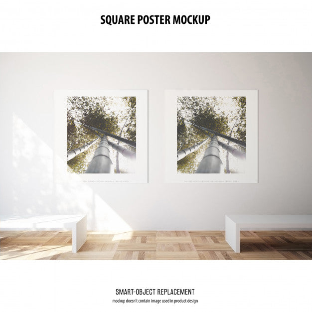 Free Poster Mockup Psd