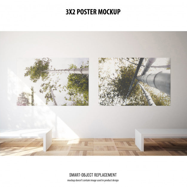 Free Poster Mockup Psd