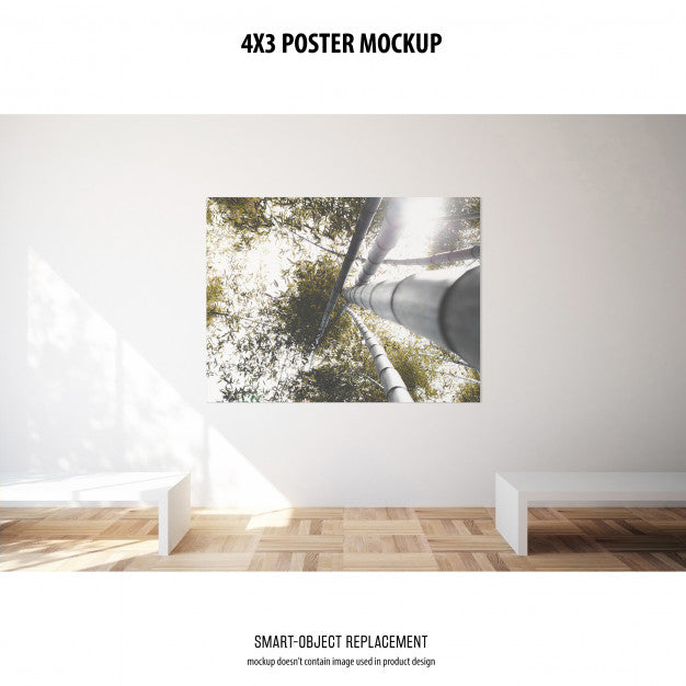 Free Poster Mockup Psd