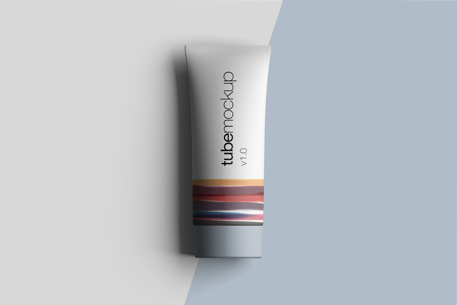 Free Premium Editable Tube Mockup