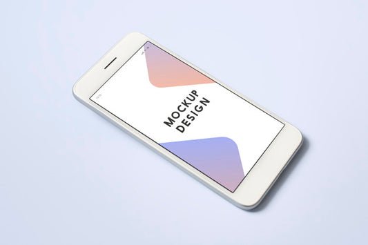 Free Premium Mobile Phone Screen Mockup Template Psd