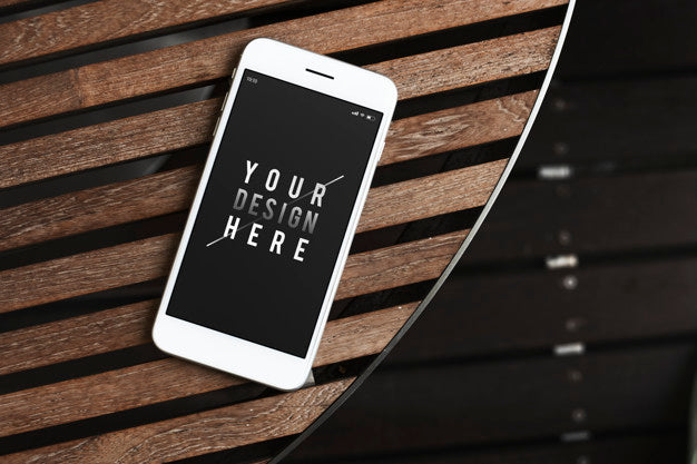 Free Premium Mobile Phone Screen Mockup Template Psd