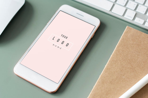 Free Premium Mobile Phone Screen Mockup Template Psd