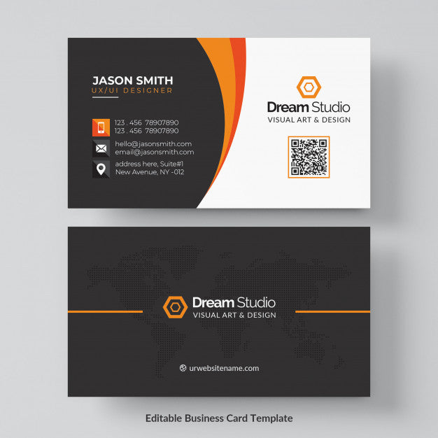 Free Professional Business Card Mockup Psd