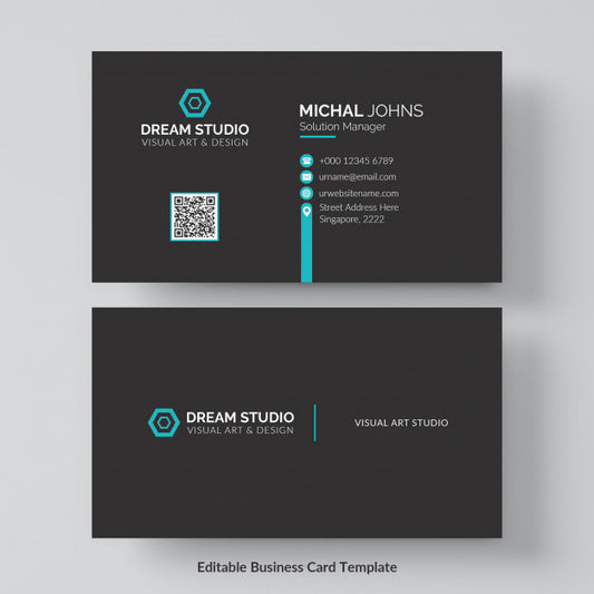 Free Professional Business Card Mockup Psd