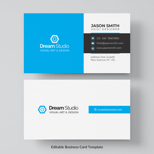 Free Professional Business Card Mockup Psd