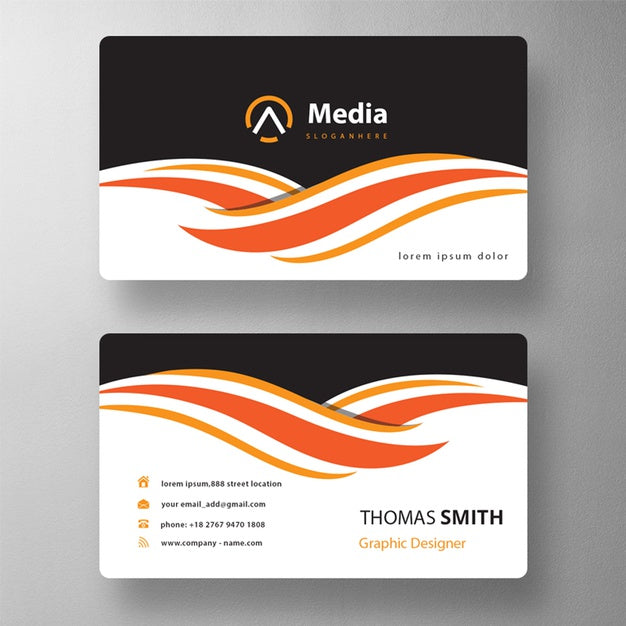 Free Professional Business Card Mockup Psd