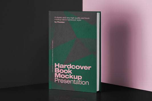 Free Psd Book Mockup Hardcover 2