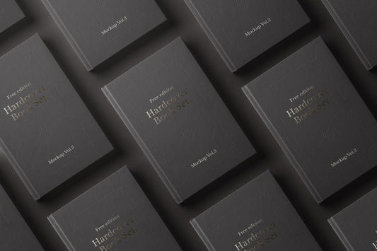 Free Psd Book Mockup Hardcover Vol3