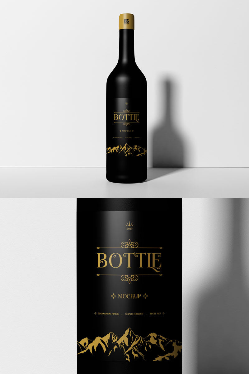 Free Psd Bottle Mockup 2019