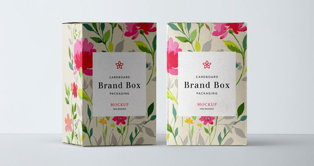 Free Psd Cardboard Packaging Mockup