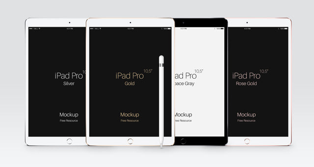 Free Psd Ipad Pro 10-5 Mockup Template