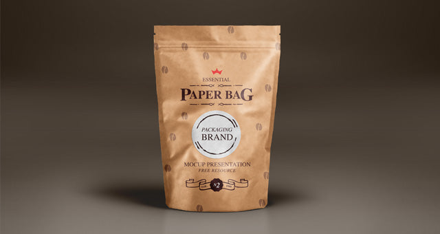 Free Psd Paper Bag Mock-Up Template Vol2