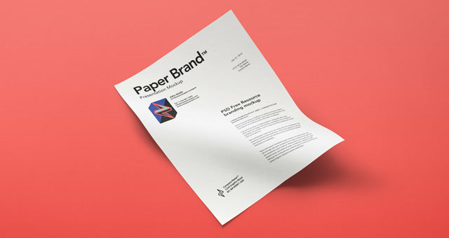 Free Psd Paper Mock-Up Vol11