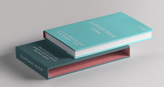 Free Psd Slipcase Book Mockup Vol6