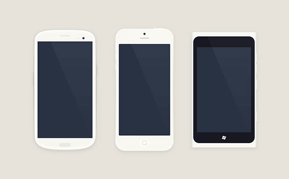 Free Psd Smartphones Mockups