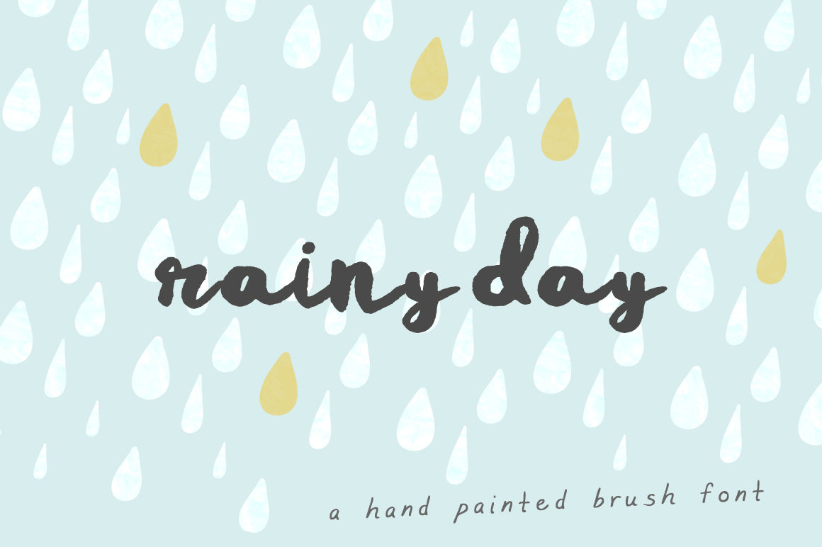 Rainy Day - Free Font
