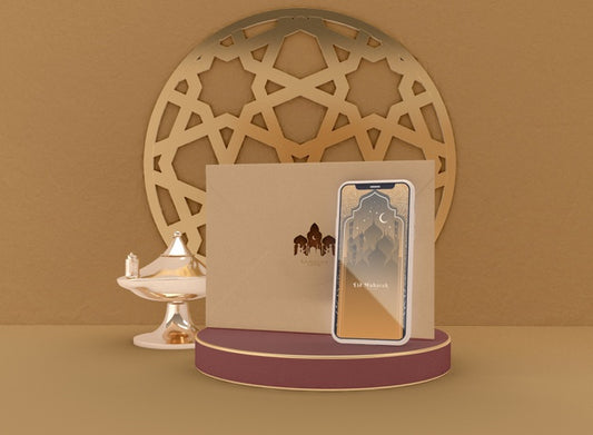 Free Ramadan Kareem Concept Mock-Up Psd