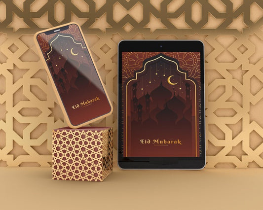 Free Ramadan Kareem Concept Mock-Up Psd