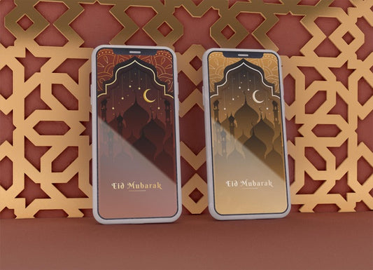 Free Ramadan Kareem Concept Mock-Up Psd