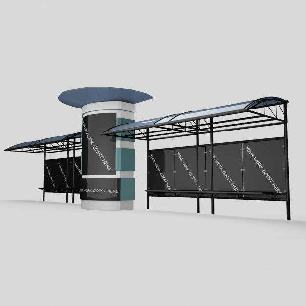 Free Realistic Billboards Presentation Psd