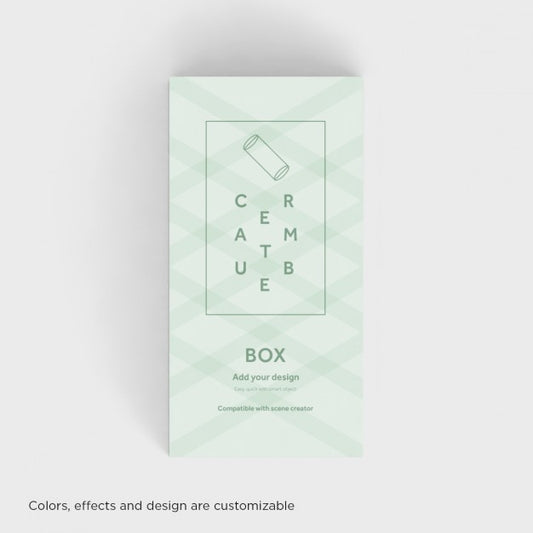 Free Realistic Box Presentation Psd