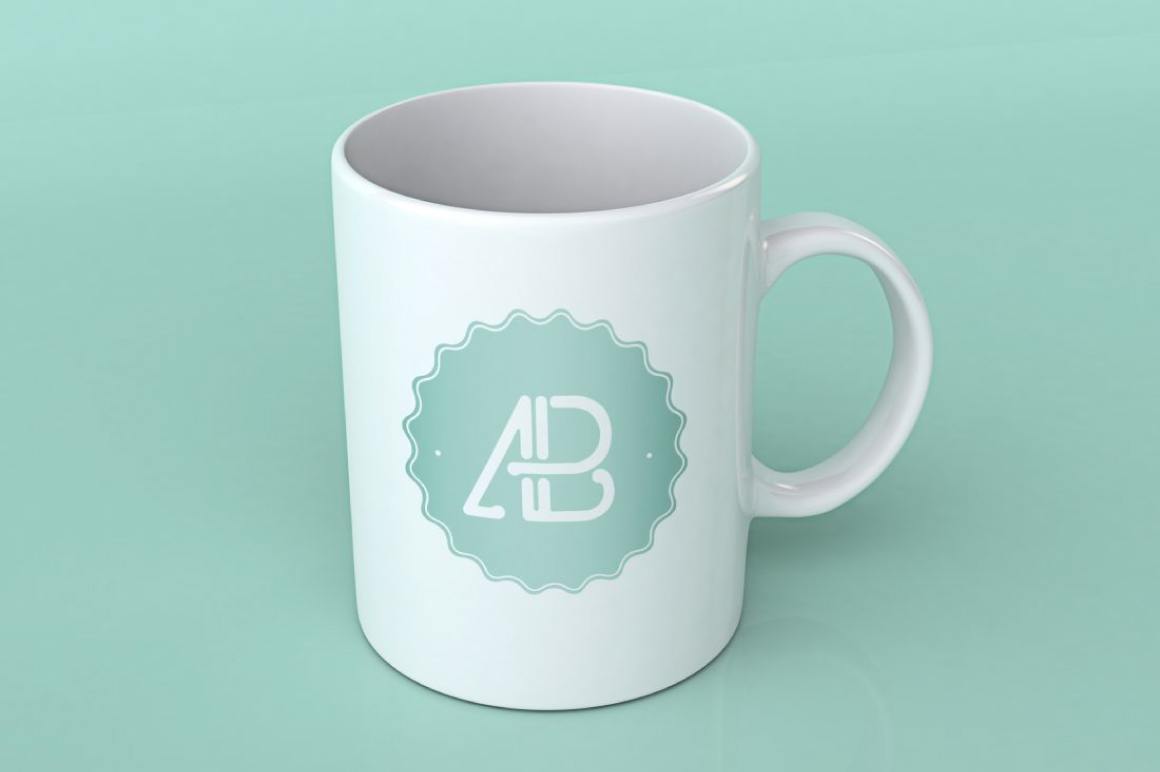 Free Realistic Coffee Mug Mockup Vol.2